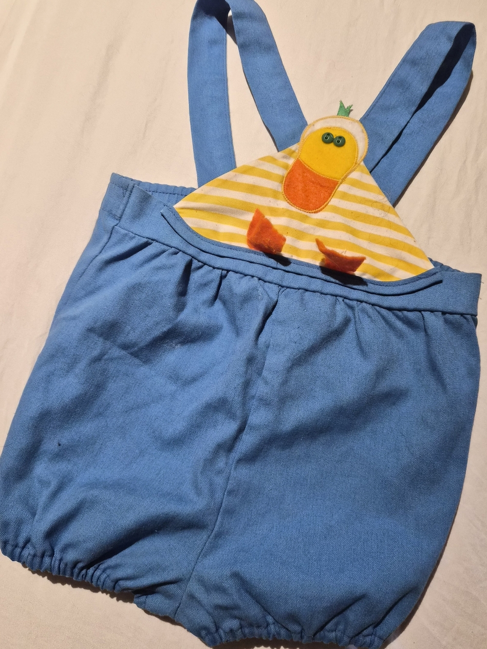 vintage duck romper